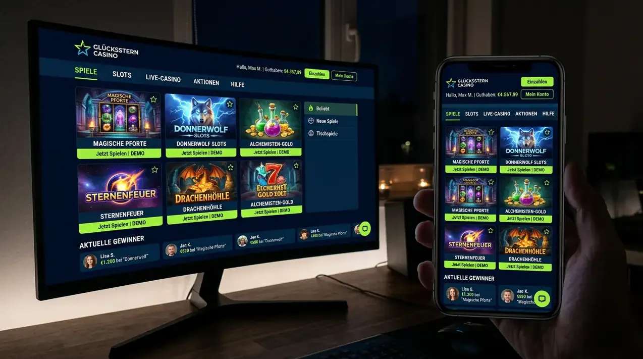 Mobiles Spielerlebnis auf allen Endgeräten · Buran