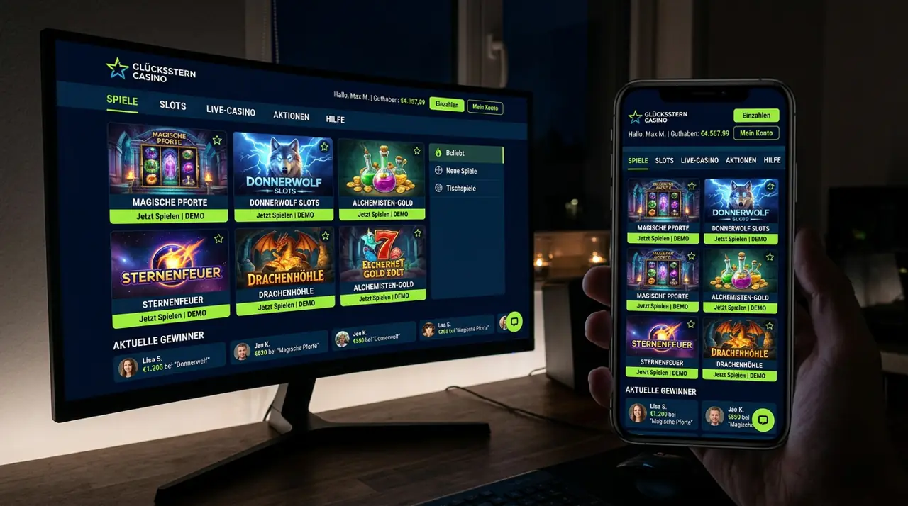 Mobiles Spielerlebnis auf allen Endgeräten · Buran